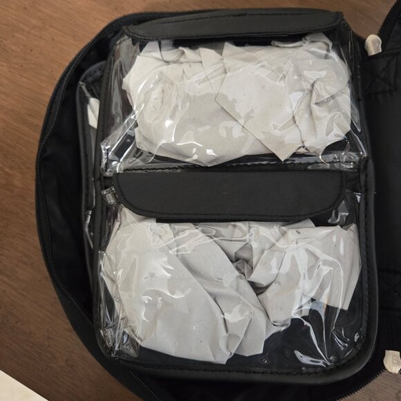 #243 For Your Ease Only Makeup Travel Bag – Black – NWT - Picture 5 of 8